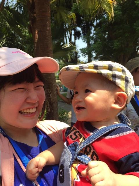 動物園への写真 担当した赤ちゃんの笑顔が忘れられません