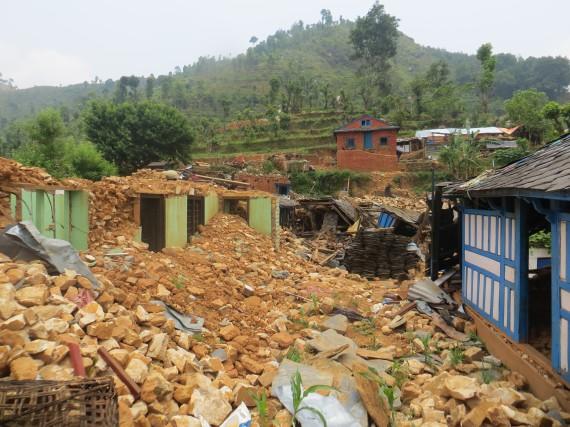 震災直後のパトレ村
