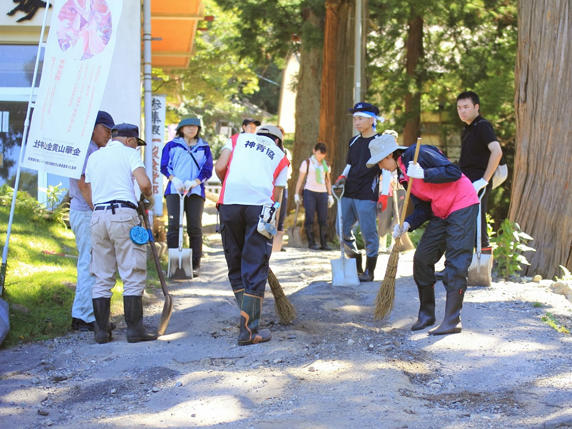 宮城県 金華山 東日本大震災 復興支援ボランティア5日間