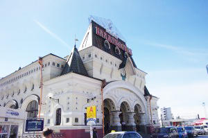 ウラジオストクの駅舎
