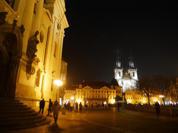 チェコの夜景