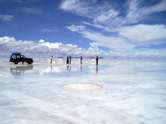 ボリビア ウユニ塩湖