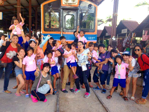 高校生限定！タイ　孤児院の子どもたちと遠足へ。笑顔と思い出を作る活動