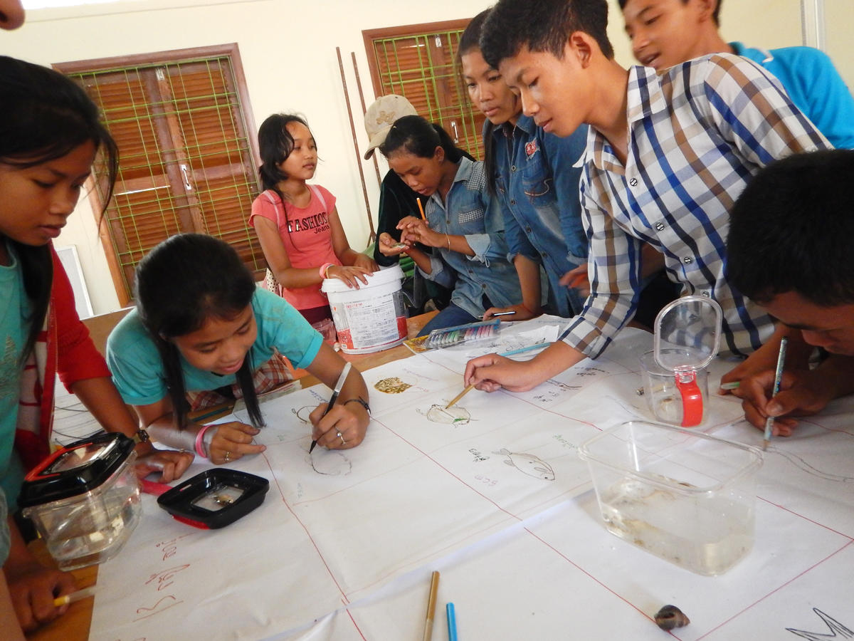 淡水魚研究家 佐藤智之さんと行く！カンボジア「水の暮らし体験」と「子どもたちへの特別授業」6日間