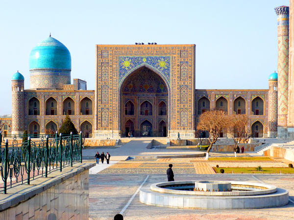 ウズベキスタンの世界遺産「青の都」ことサマルカンド